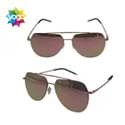 Fashion custom promotion sun metal glasses variety color ce sunglasses from China manufacturers