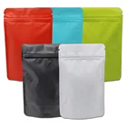 Custom printed aluminum foil pouch stand up zipper moisture barrier bag