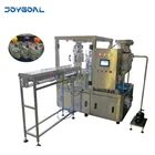 Automatic spout pouch filling and capping machine for juice soybean milk