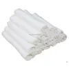 100% cotton muslin squares in white color
