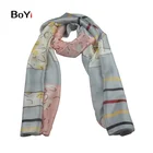 The Latest Design Woven Digital Printed Scarf For Women With A Silk Feel