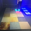 innovation products 2018 colors changing sensitive illuminated dance floor led light up marble design interactive tile