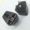 female to male 220v to 110v plug 3 pin plug adapter