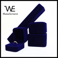 High Quality Blue Velvet Ring Bracelet