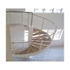 Latest Design Modern Curved Wood Stairs