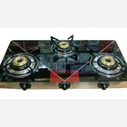 3 burner India style brass burner table top gas stove YF-730A