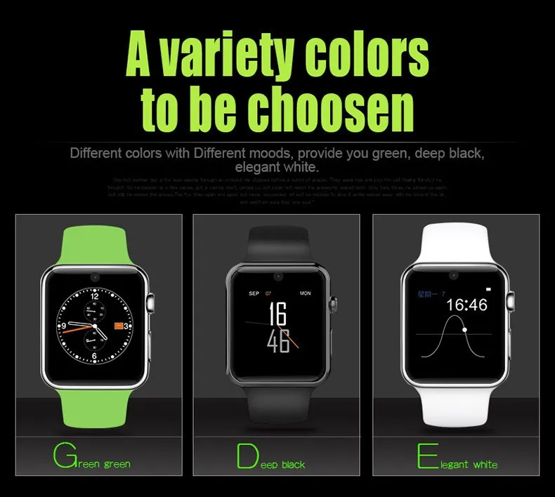 2016 DM09 Bluetooth Smart Watch 2.5D ARC HD Screen Support SIM Card SmartWatch Magic Knob For IOS Android System