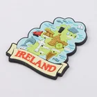 Promotional 3D Embossed Custom Soft Pvc Magnet