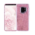 liquid glitter cute bling bling waterproof phone case for Samsung