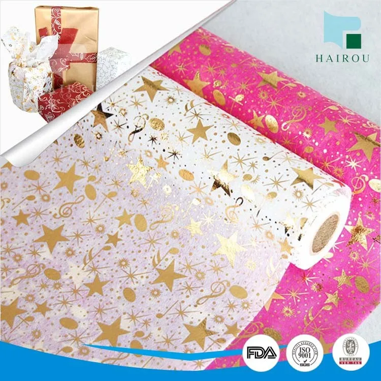 personalise non woven tissue tissue gift wrapping paper