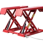 CE Portable Mid Rise hydraulic Scissor Car lift Used small electric auto scissor car lift