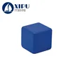Logo printing cube shape pu stress ball