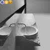 Best quality white bathroom sink