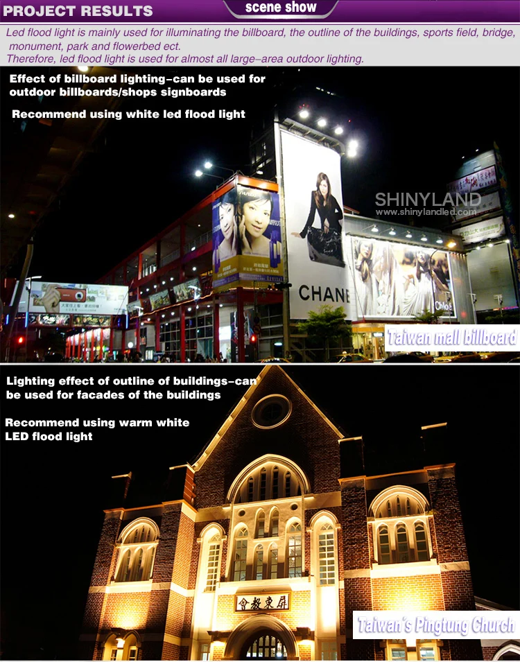 cree led flood light