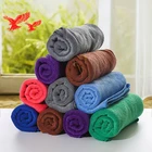 China Supplier Custom Logo Floor Cleaning Microfiber Cleaning Dish Cloth