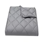 Natural bamboo fiber modern premium bedding manufacturer glass beads weighted blanket