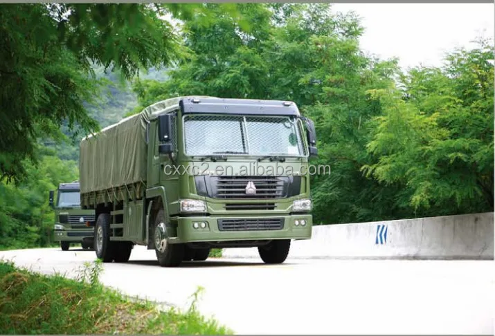 howo 4*2 military heavy duty truck zz1167m4611w