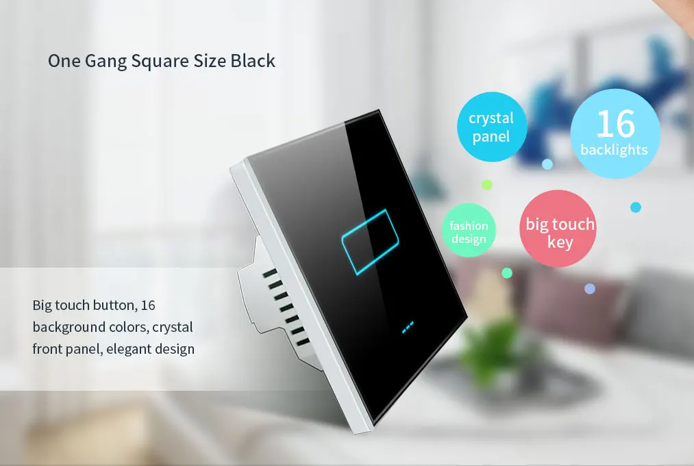 New Design Zigbee wifi remote control Hotel 1 2 3 channel Smart touch wall switch Smart Home Wireless Light Switch - ANKUX.COM
