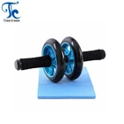 AB Wheel Roller for Ab Exercises Stretches Lose Belly Fat Strength Muscles Building with Knee Mat