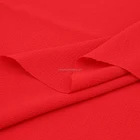 High Quality Customized Design Pure Color Soft Polyester Chiffon crepe Fabric For cloth