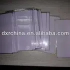 Professional top sell plastic transparent pvc card