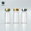 Pharmaceutical Clear 10 ml glass vials 10ml sterile vials for injection with rubber stopper and flip off cap
