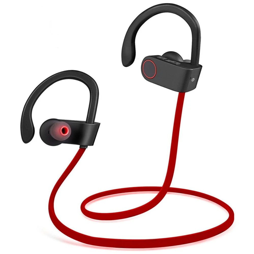 U8 Wireless Headphones Sports Wireless BT Earphone Stereo Headset Sweatproof Headphone With Mic For mobile phone - ANKUX.COM