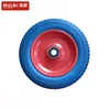 3.00-8 pu foam tyre wheelbarrow/hand truck/garden cart 13 inch wheels with bearing