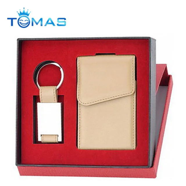 fashionable design leather gift set for women