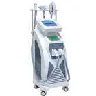 Hot Sale 4 in 1 Double screen IPL+RF+Nd Yag Laser SHR Hair Removal equipment Tattoo Removal Beauty Machine Salon use