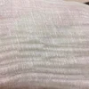 Pure Silk Linen blending uneven surface crepe fabric