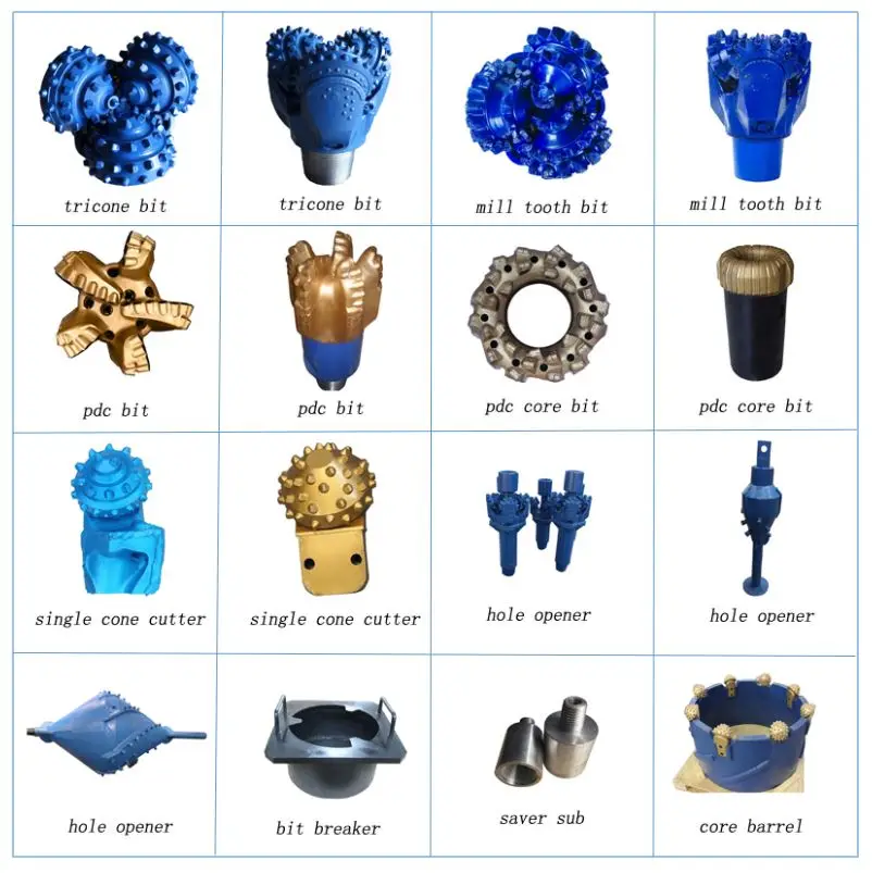 Alibaba china supplier ISO Standard Oil Well diamond cone drill bit .JPG