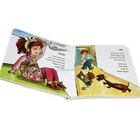 Child card board book print, coloring english cartoon story books