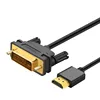 Gold Plated Video Cord HDMI to DVI-D Cable Male to Female Adapter DVI Cable