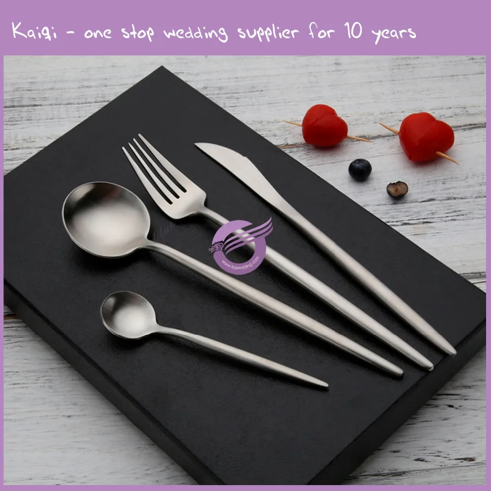 stainless steel silver cutlery