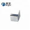 High quality wall mount 90 degree stainless steel glass clamp for bathroom