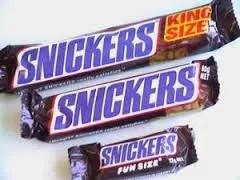 snicker bar candy