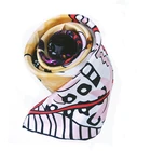 Custom 100% Pure Digital Printed Twill Square Silk Scarf of Women