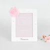 A4 White And Pink Simple Style High Quality Princess Birthday Party 5x7 Picture Photo Wood Frame