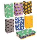 Wholesale colorful unique halloween bag funny trick bespoke paper gift bag custom printed kraft halloween paper bag