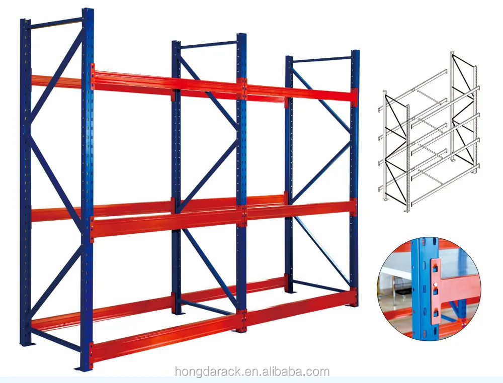 Top Quality Pallet Portable Adjustable Steel Shelving Storage Rack