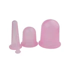 Health care vacuum cellulite body and facial cupping silicone facial massage suction cups