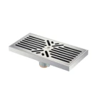 Bathroom Gutter Drain, Brass Floor Siphon Drain, Concrete Floor Drain
