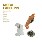 Pin Promotional Dropshipping Custom Metal Logo Enamel Shoe Lapel Pin Glow In Dark