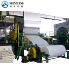 Used tissue paper machinery toilet making machine