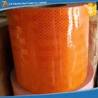 Orange Color Safety Marking Retro Reflective Materials in Roll Tape for Vehicle