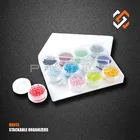 Bead Compartment Storage Box BX013 Bead Stackable Organizer
