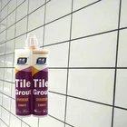 light gold color Double tube two component ceramic flexible epoxy tile grout for seam filling and joint adhesive