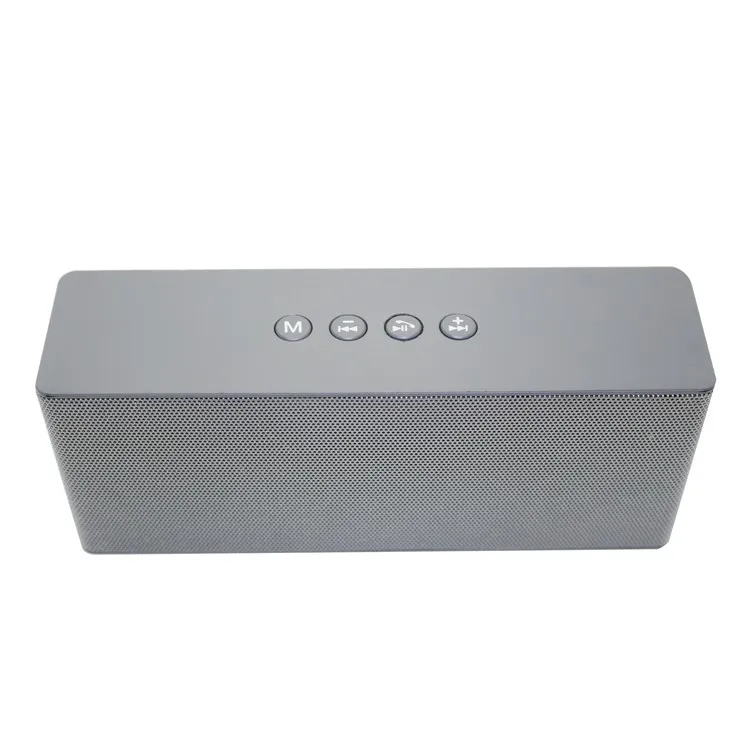 2018 loud sound vibration BT wireless speaker rectangle shape design portable speaker - ANKUX.COM