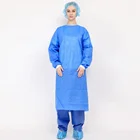 Biodegradable Disposable Non-Woven PE SMS PP Patient Isolation Surgical Medical Gown